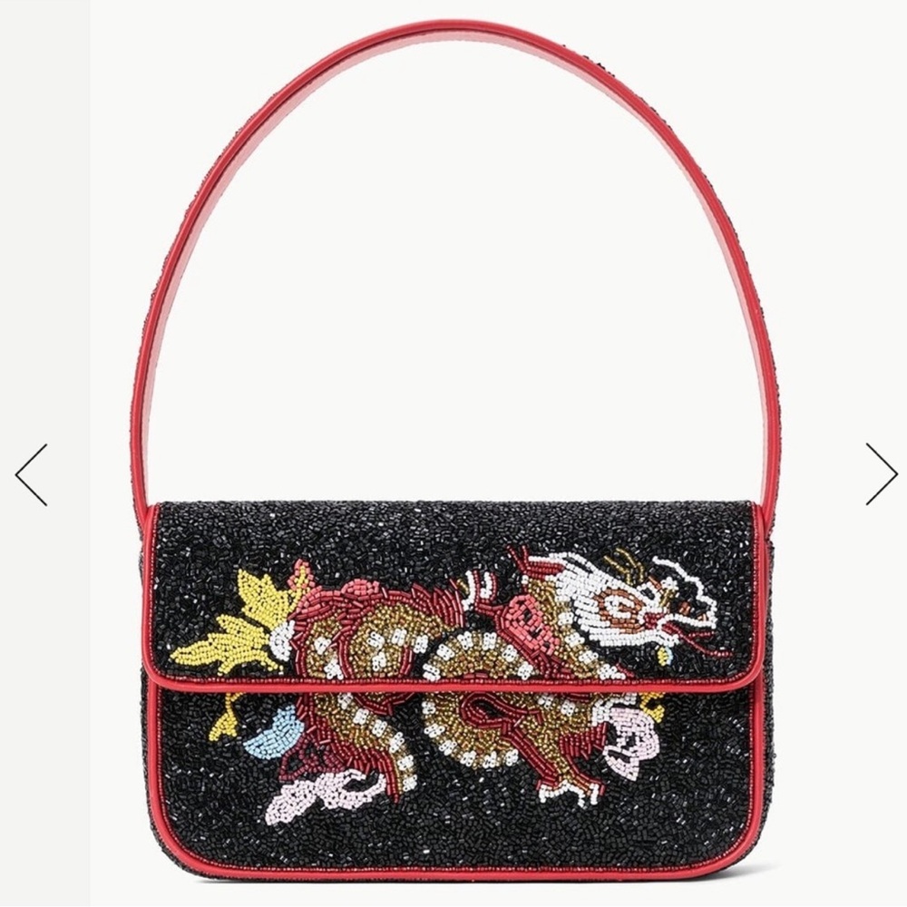 ISO STAUD Tommy Beaded Bag Lucky Dragon